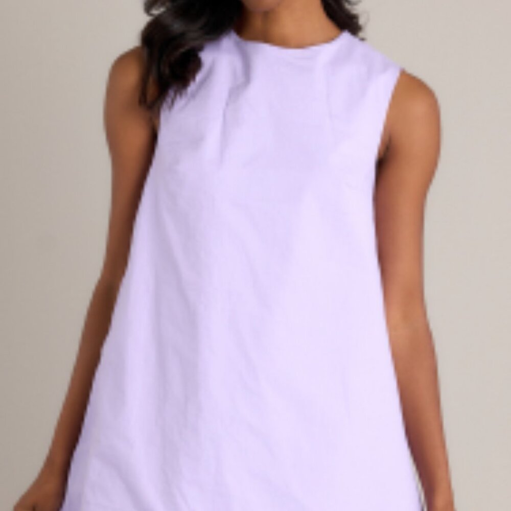 NEW Prosperina Blake Reversible Shift Dress – Violet Blooms Lilac - Picture 4 of 7